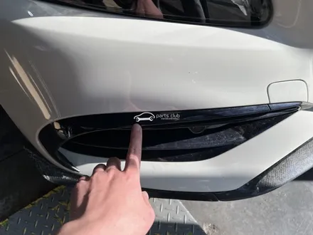 벤츠 W176 A45 AMG 앞범퍼 카본 카나드윙 교체 / 서울 양천