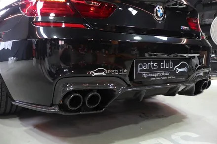 [파츠클럽] BMW F06 640i 뒷범퍼 사고수리 / LCI 신형개조 및 가변배기 / 서울 양천 신정동