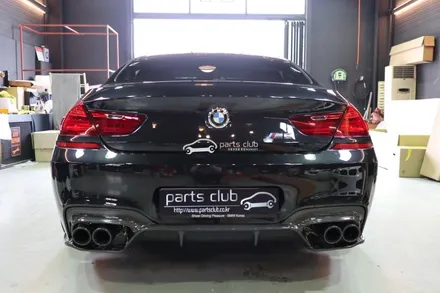 [파츠클럽] BMW F06 640i 뒷범퍼 사고수리 / LCI 신형개조 및 가변배기 / 서울 양천 신정동
