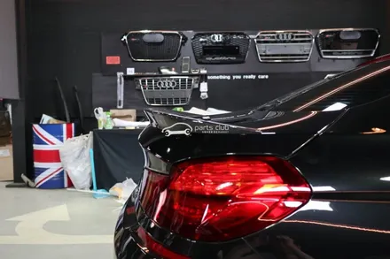 [파츠클럽] BMW F06 640i 뒷범퍼 사고수리 / LCI 신형개조 및 가변배기 / 서울 양천 신정동