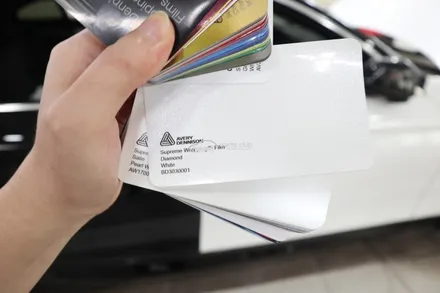 [파츠클럽] BMW F10 5시리즈 520d 다이아몬드 화이트 전체랩핑 / 서울 양천