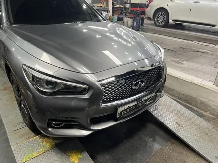 인피니티 Q50 앞범퍼 사고수리 정품 그릴 교체 보험처리 / 서울 양천 신정동