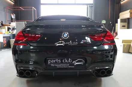 [파츠클럽] BMW F06 640i 뒷범퍼 사고수리 / LCI 신형개조 및 가변배기 / 서울 양천 신정동