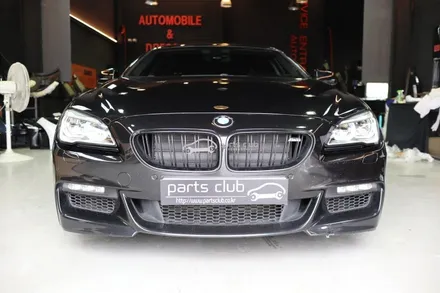[파츠클럽] BMW F06 640i 뒷범퍼 사고수리 / LCI 신형개조 및 가변배기 / 서울 양천 신정동