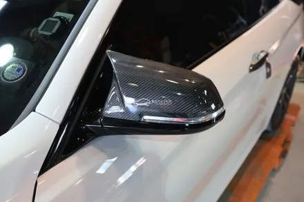 [파츠클럽] BMW 사이드미러 커버 탈거 방법 / M 카본 사이드미러 교체 / 서울 양천 신정동