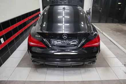 [파츠클럽] 벤츠 CLA45 AMG 뒷범퍼 교체 바디킷 튜닝 / 서울 양천