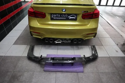 BMW F80 M3 오스틴옐로우 빅핀 V 타입 카본 디퓨져 드레스업 / 서울 양천