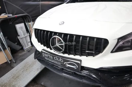 [파츠클럽] 벤츠 W117 CLA45 AMG 디스트로닉 엠블럼 장착이 가능할까? / 서울 양천