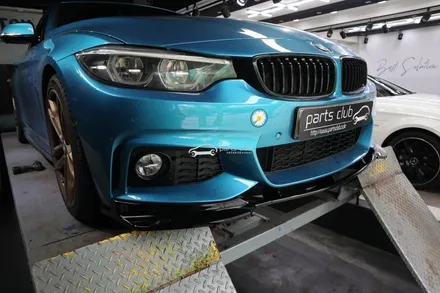 앞범퍼 달린 부품 제거 방법은? BMW F32 428i 프론트립 재장착 / 서울 양천