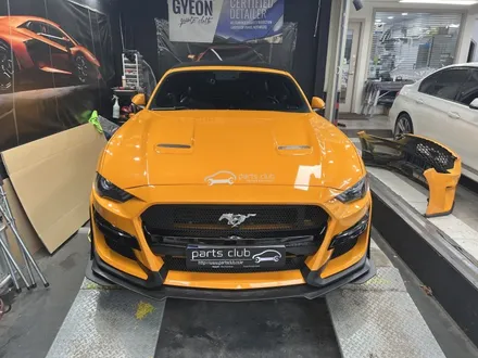 머스탱 컨버터블 오렌지퓨리 쉘비 GT500 앞범퍼 바디킷 교체 튜닝 / 서울 양천