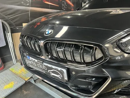 BMW G29 Z4 유광블랙 두줄 키드니 그릴 교체 올블랙 만들기 / 서울 양천