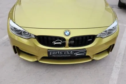 BMW F82 M4 오스틴옐로우 V타입 카본 프론트립 장착 / 서울 양천 신정동