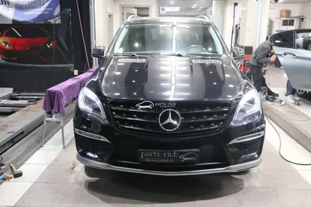 [파츠클럽] 벤츠 ML350 ML63 AMG 바디킷 앞뒷범퍼 교체 가격은? / 서울 양천 신정동
