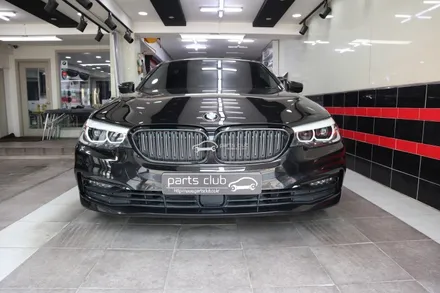 [파츠클럽] BMW G30 520i 럭셔리 안개등크롬 포인트 랩핑 올블랙 만들기 / 서울 양천