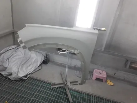 [파츠클럽] 양천구 1급 공업사 현대 산타페 앞범퍼 휀다 본넷 판금도색 사고수리 / 서울 양천