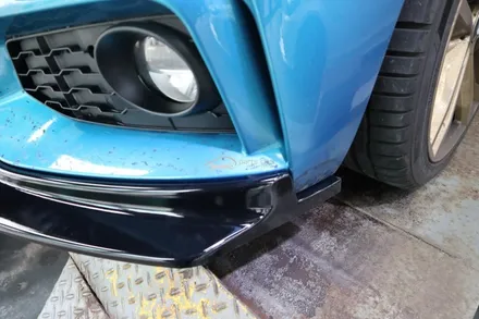 앞범퍼 달린 부품 제거 방법은? BMW F32 428i 프론트립 재장착 / 서울 양천