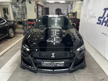 포드 머스탱 GT 5.0 사고수리 보험처리 쉘비 GT500 앞범퍼 본넷 후드 교체 / 서울 양천 신정동