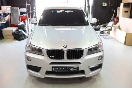 [파츠클럽] BMW F25 X3 앞범퍼 보험수리 교체 / 서울 양천 신정동