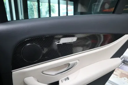 [파츠클럽] 벤츠 W213 E250 실내 인테리어 카본 랩핑으로 꾸미기 / 서울 양천