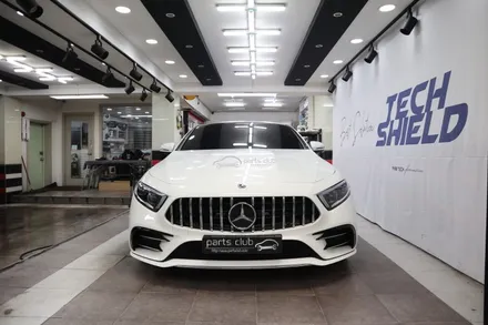 벤츠 c257 cls53 amg 세로그릴 앞범퍼 튜닝 분위기 변화 / 서울 양천