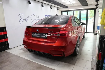 BMW F80 M3 뒷태의 강렬한 퍼포먼스 튜닝 카본 스포일러 장착 / 서울 양천