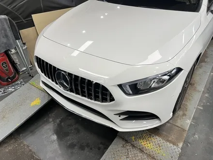 벤츠 W177 A220 앞범퍼 사고 보험수리 amg라인 범퍼로 교체 / 서울 양천