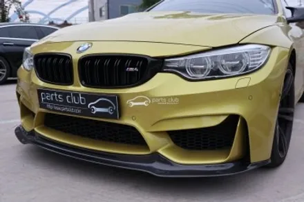 BMW F82 M4 오스틴옐로우 V타입 카본 프론트립 장착 / 서울 양천 신정동