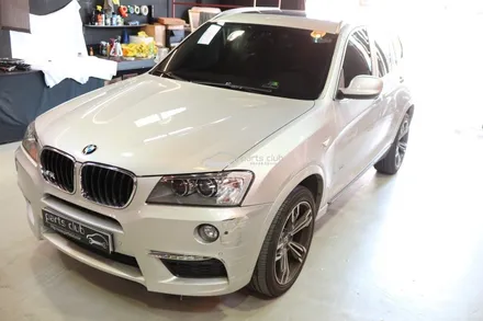 [파츠클럽] BMW F25 X3 앞범퍼 보험수리 교체 / 서울 양천 신정동