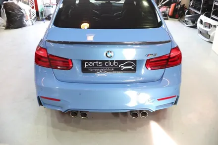 [파츠클럽] BMW F80 M3 퍼포먼스 카본 스포일러 정품 파츠 장착 / 서울 양천 신정동
