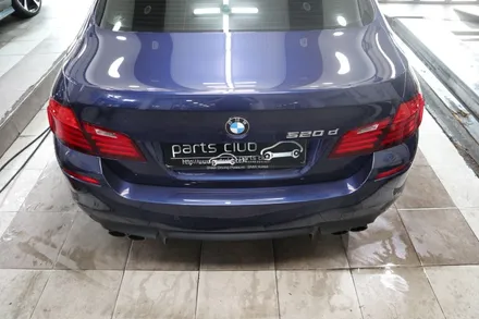 [파츠클럽] BMW 520d 듀얼배기 M5 룩 디퓨져 교체 / 서울 양천