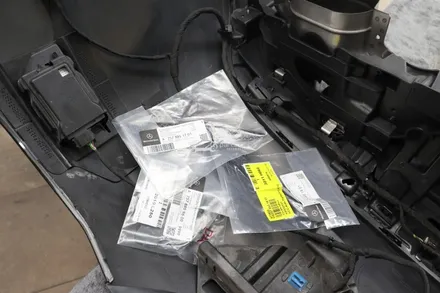 [파츠클럽] 벤츠 C257 CLS400d CLS53 AMG 뒷범퍼 바디킷 GT 세로그릴 교체 / 서울 양천
