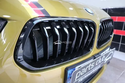 [파츠클럽] BMW F39 X2 갈바닉골드 유광블랙 키드니 그릴 교체 / 서울 양천