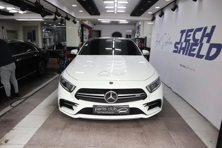 벤츠 c257 cls53 amg 세로그릴 앞범퍼 튜닝 분위기 변화 / 서울 양천