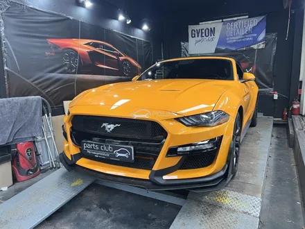머스탱 컨버터블 오렌지퓨리 쉘비 GT500 앞범퍼 바디킷 교체 튜닝 / 서울 양천
