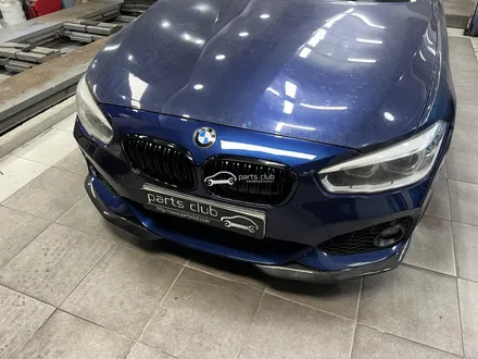 BMW F20 118d m스포츠 쉐도우 앞범퍼 교체, 카본 스플리터 스포일러 미러커버 튜닝 / 서울 양천