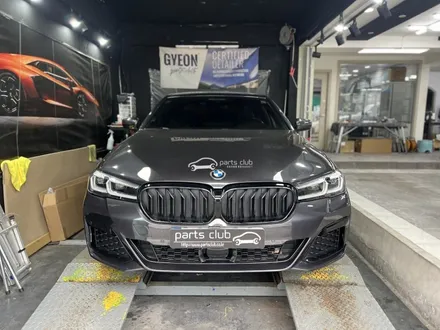 BMW G30 520i LCI 앞범퍼 사고 수리 M스포츠 새범퍼로 교체 / 서울 양천 신정동