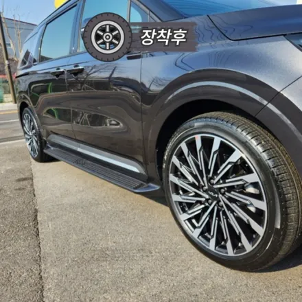 싼타페 최신형 순정 정품 21인치 휠타이어 대품 129만원 판매 카니발 쏘렌토 펠리세이드 장착가능합니다 / 경기 포천 소흘