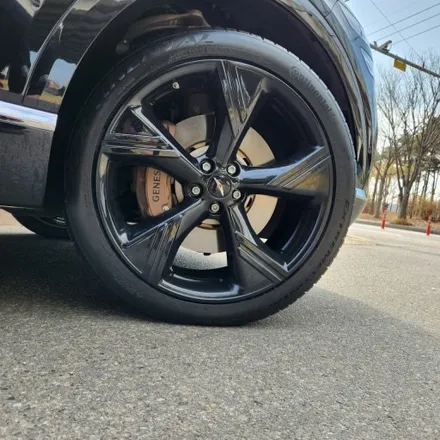 제네시스 GV80 에디션 유광블랙 22인치 순정 정품 휠타이어 대품조건 189~259만원 판매합니다 / 경기 포천 소흘