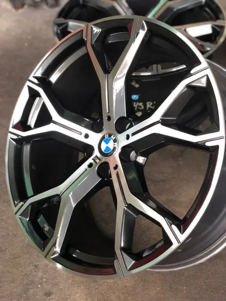 BMW X5 X6 G바디 741M팩 순정 정품 21인치 휠 한대분 래프리카 가격으로 판매합니다 / 경기 포천 소흘