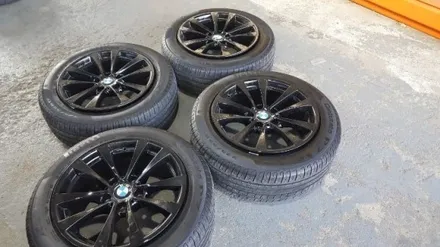 BMW  순정17인치 포터2 장착가능한 휠타이어 25만윈 판매합니다 / 경기 포천 소흘