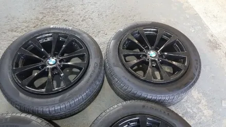 BMW  순정17인치 포터2 장착가능한 휠타이어 25만윈 판매합니다 / 경기 포천 소흘