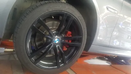BMW  M4 스타일 19인치 유광블랙 중고 대만산   한대분 39만윈 / 경기 포천 소흘