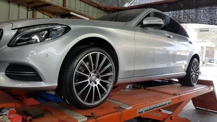 벤츠 C클래스 E클래스  장착가능한 마차 S63  AMG 19인치 휠 타이어 중고  79만윈~ / 경기 포천 소흘