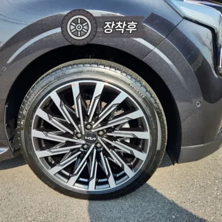싼타페 최신형 순정 정품 21인치 휠타이어 대품 129만원 판매 카니발 쏘렌토 펠리세이드 장착가능합니다 / 경기 포천 소흘