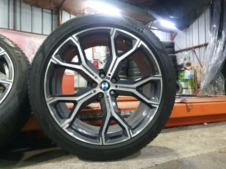 BMW X5 X6 G바디 741M팩 순정 정품 21인치 휠 한대분 래프리카 가격으로 판매합니다 / 경기 포천 소흘
