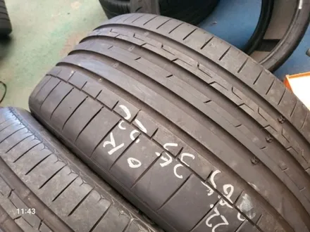 285 35 22 콘티넨탈 콘택6 신품급 중고타이어 2본 판매 테슬라Y 신형 뉴카이엔 벤틀리GT BMW X5M X6M 등등 / 경기 포천 소흘