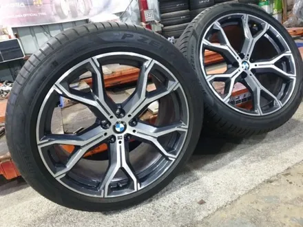 BMW X5 X6 G바디 741M팩 순정 정품 21인치 휠 한대분 래프리카 가격으로 판매합니다 / 경기 포천 소흘