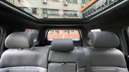 순수한 블랙 컬러의 틴팅! 싼타페에 하버캠프 세라믹본드를 입히다. / 화성시 진안동