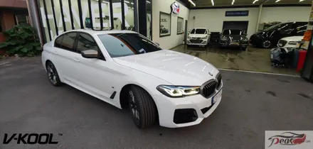 동탄썬팅 전문점 BMW 550I 브이쿨 신차패키지 / 화성시 진안동