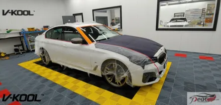동탄썬팅 전문점 BMW 550I 브이쿨 신차패키지 / 화성시 진안동
